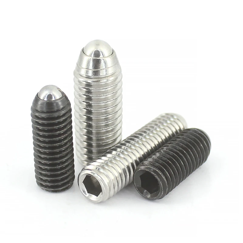 ball nose threaded spring plunger 7