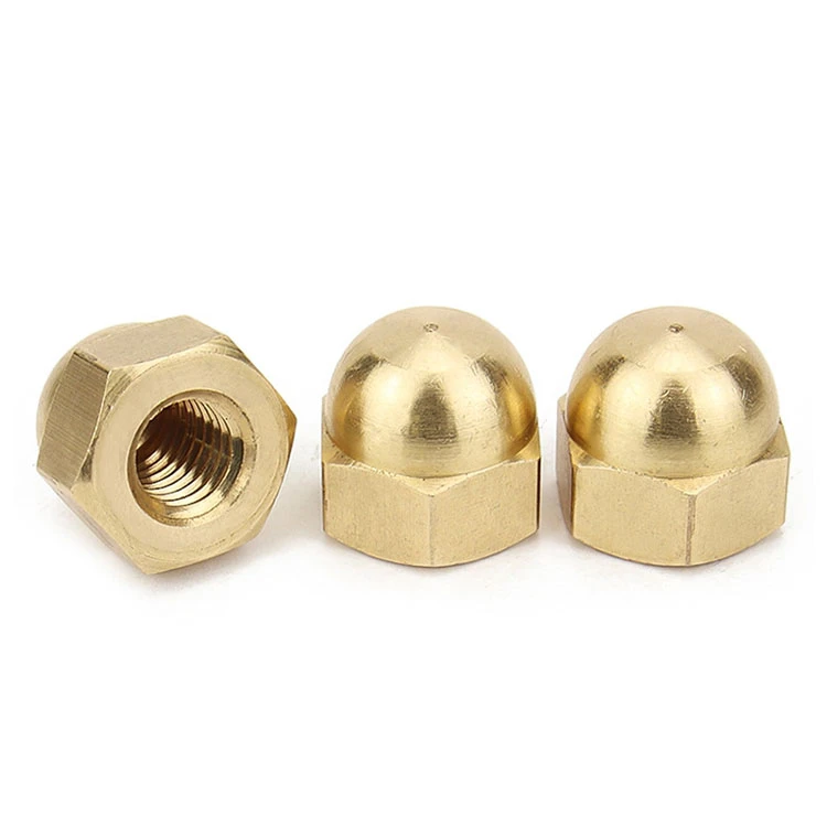 Brass cap nut 4 Brass cap nut 4